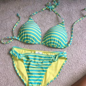 Old Navy striped bikini